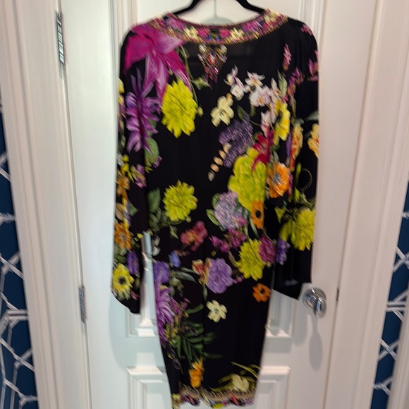 Camilla Black Floral Long Sleeve Dress - Picture 6 of 10